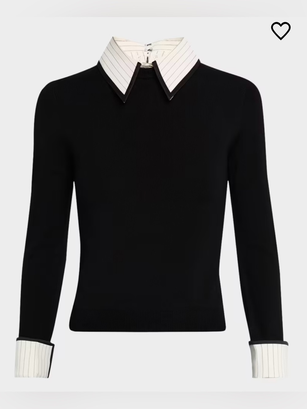Alice and Olivia Black Sweater.